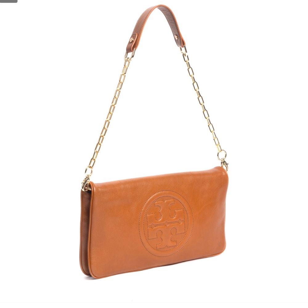 Tory Burch Reva Leather Shoulder Bag